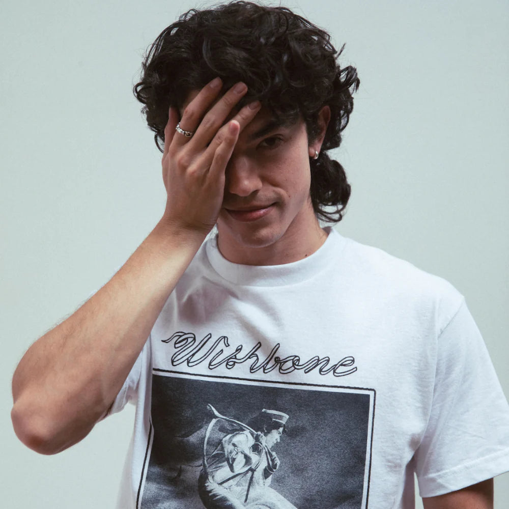 Conan Gray - Conan Gray Wishbone Album Cover White T-Shirt