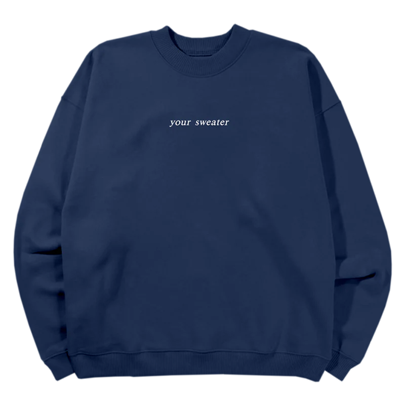 Conan Gray - Navy 2024 Heather Day Crewneck