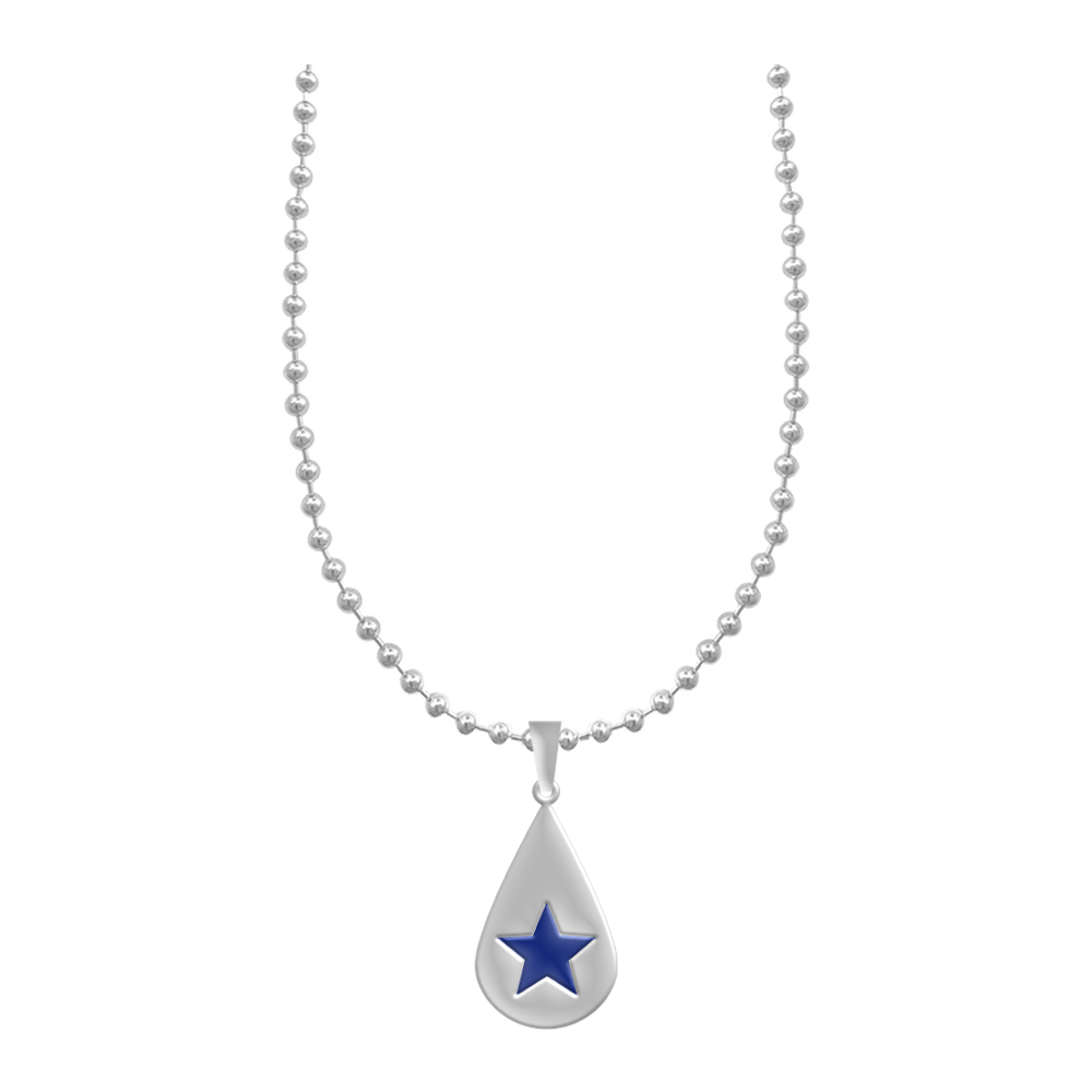 Conan Gray - Blue Enamel Necklace