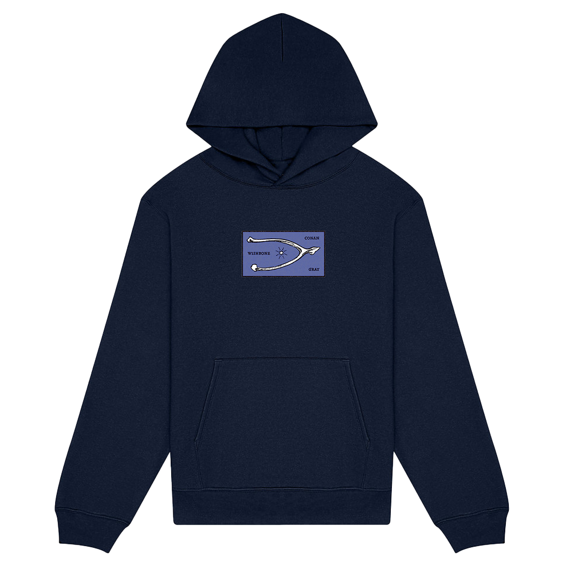 Conan Gray - Conan Gray Wishbone Navy Hoodie