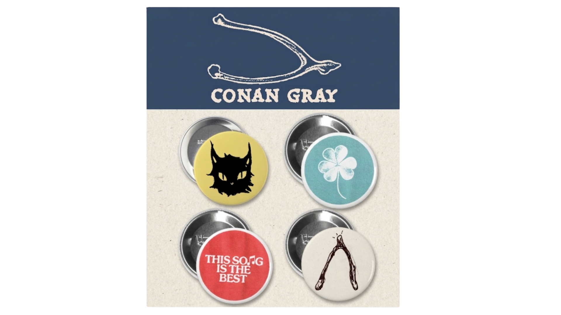 Conan Gray - The Wishbone Starter Pin Pack