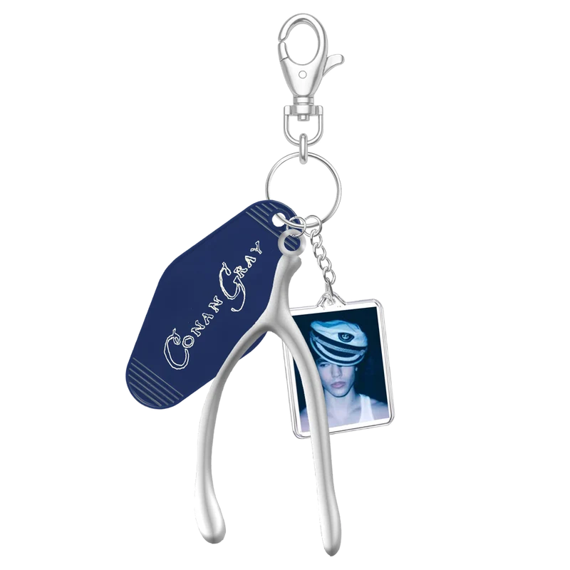 Conan Gray - Wishbone Charm Keychain